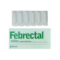 FEBRECTAL INFANTIL 300 MG 6...