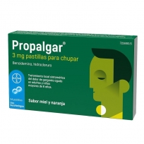PROPALGAR 3MG, 24 PASTILLAS...