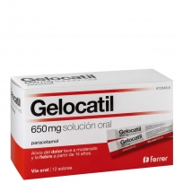 Gelocatil 650 mg solución oral